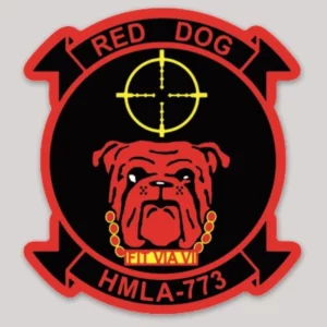USMC HMLA-773 Red Dogs Decal