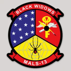 USMC MALS-13 Black Widows Decal