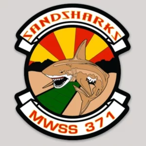 USMC MWSS-371 Sandsharks Decal