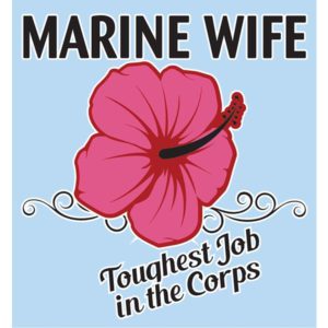 USMC Marine Wife Vinyl Decal