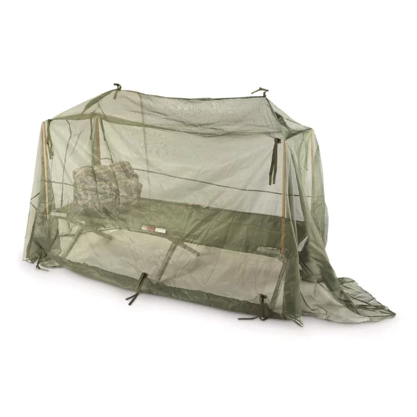 USMC Mosquito Net Field Style USGI OD Green Netting for Bugs