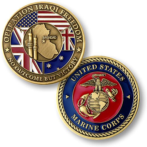 USMC Operation Iraqi Freedom Coin