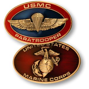 USMC Paratrooper Coin