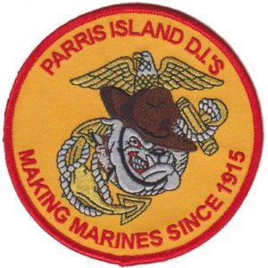 USMC Paris Island Drill Instructors Patch