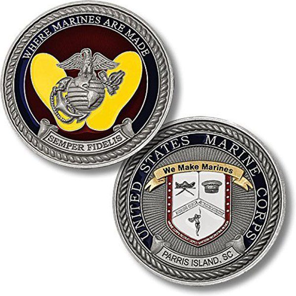 USMC Parris Island Coin