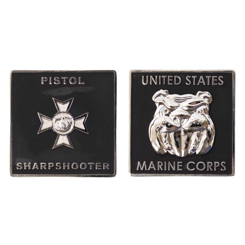 USMC Pistol Sharpshooter Coin