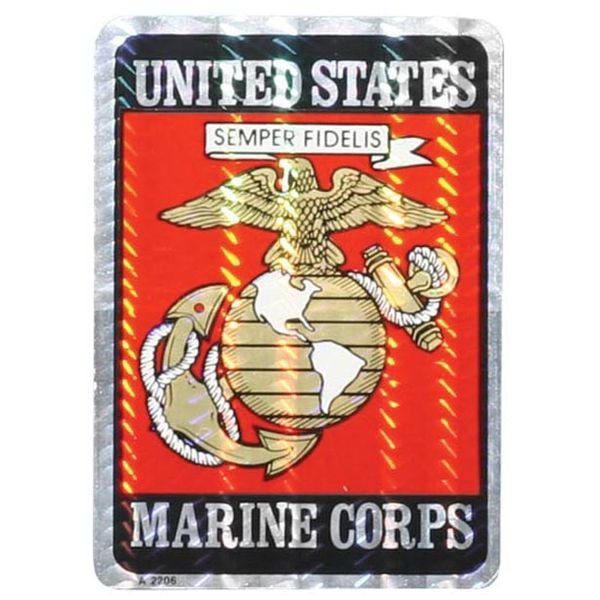 United States Marine Corps EGA Prism Refelctive Decal