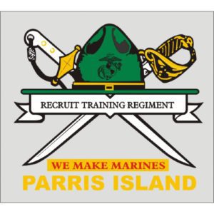 USMC Recruit Training Regiment Vinyl Decal