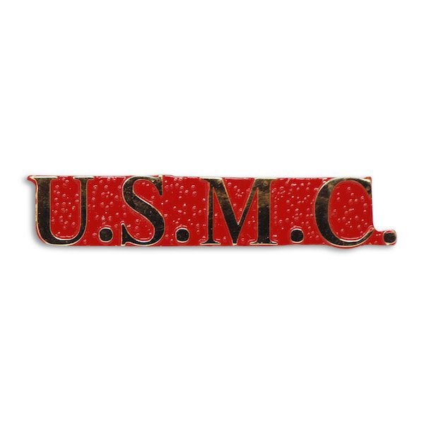 USMC Red And Gold Pin