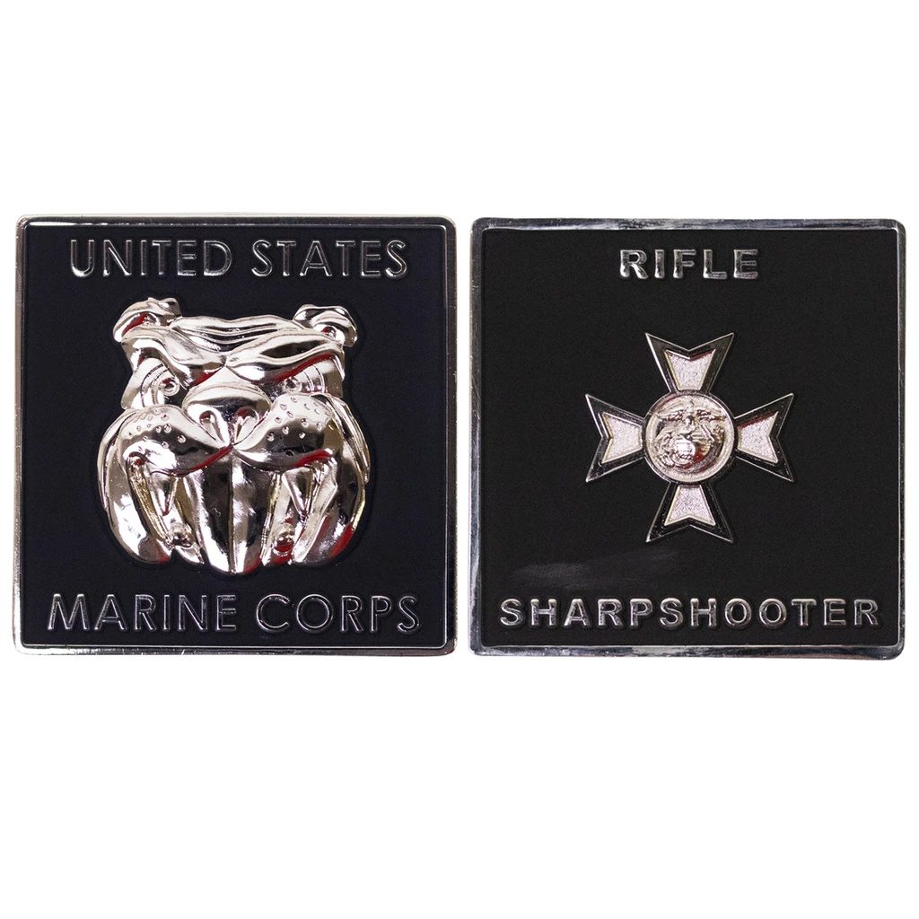 USMC Rifle Sharpshooter Coin