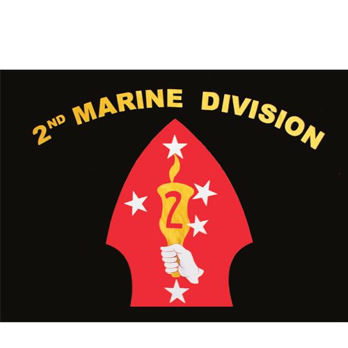 USMC Second Marine Division Flag
