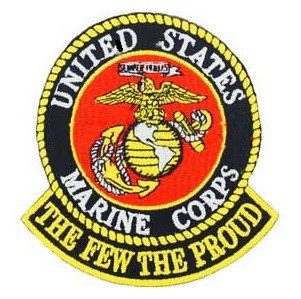 USMC The Few The Proud Patch