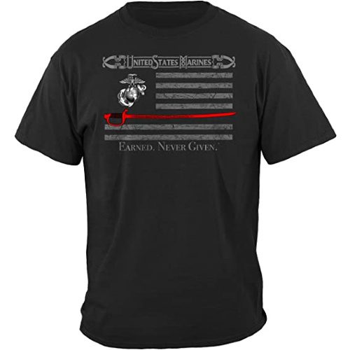 USMC Thin Red Line T-Shirt