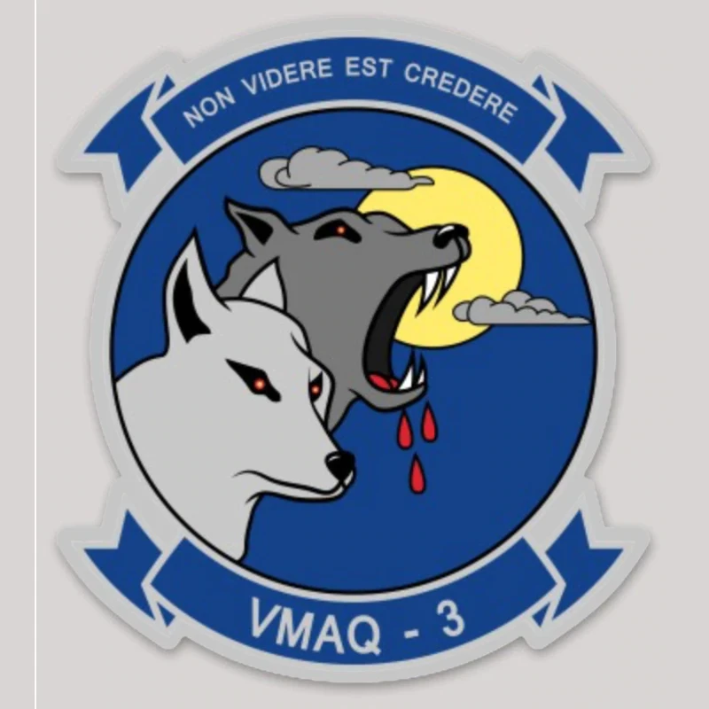 USMC VMAQ-3 Moon Dogs Decal
