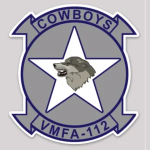 USMC VMFA-112 Cowboys Decal