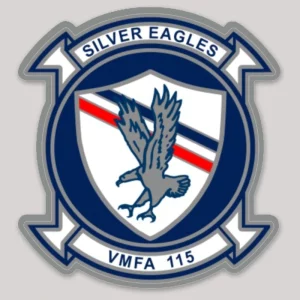 USMC VMFA-115 Silver Eagles Decal