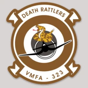USMC VMFA-323 Death Rattlers Decal