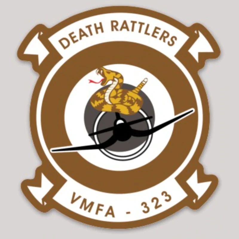 USMC VMFA-323 Death Rattlers Decal