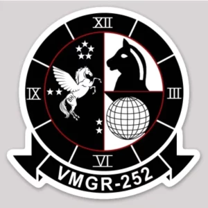USMC VMGR-252 Otis Squadron Decal