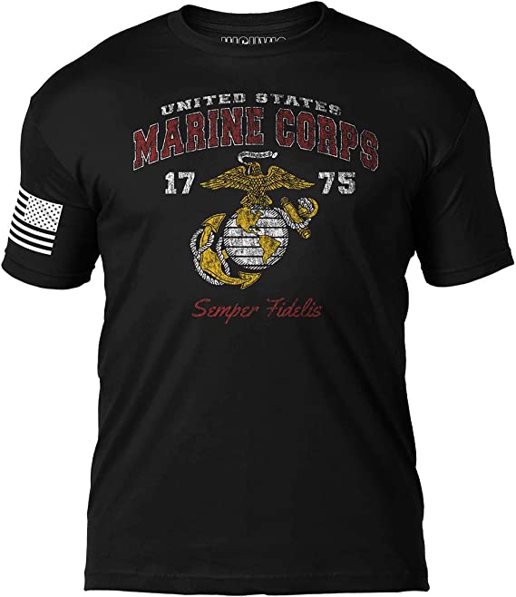 USMC Vintage Marine Corps EGA Semper Fi Shirt