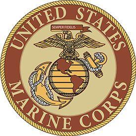 United States Marine Corps Desert Patch
