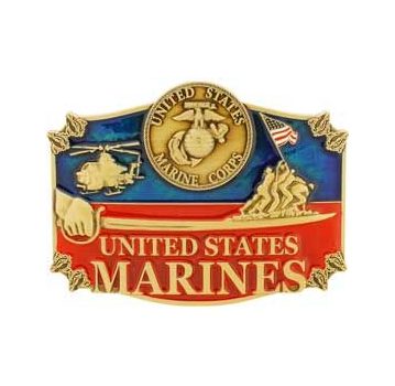 United States Marines Belt Buckle
