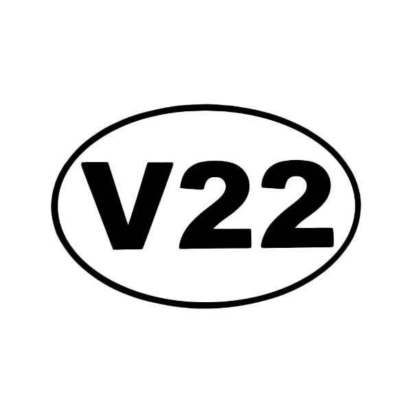 V-22 Osprey Oval Decal
