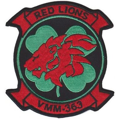 VMM-363 Red Lions Patch