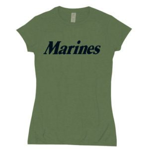Women's Marine Green Shirt