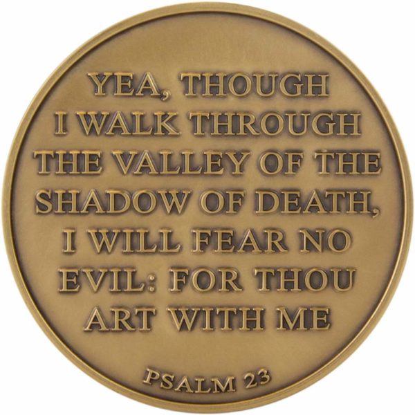 fear no evil shadow of death coin