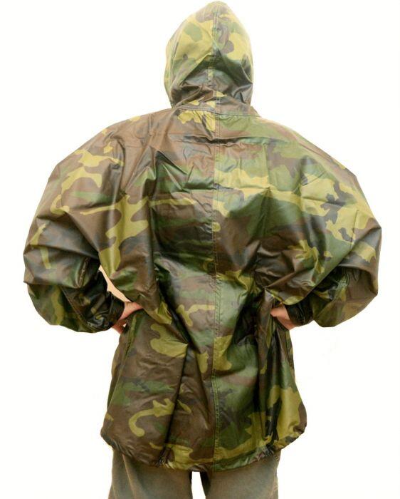 gi camo rain parka jacket