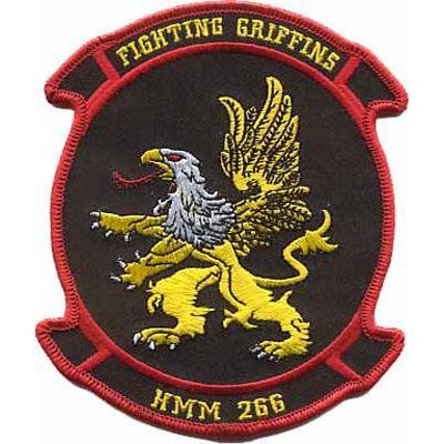 hmm 266 fighting griffins patch