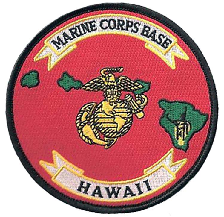 marine corps base Hawaii patch