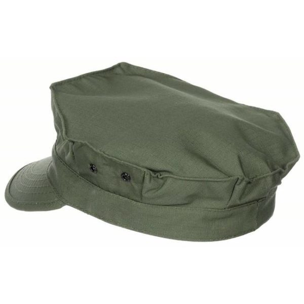 marine corps olive drab green 8 point hat