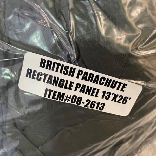 uk army parachute