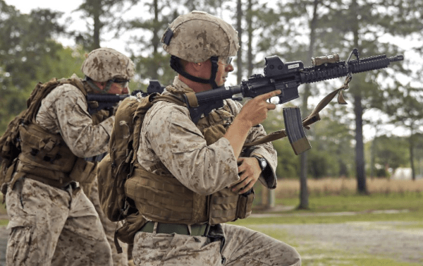 us marines using new rifle sling