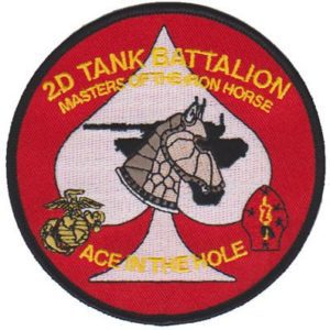 2nd Tank Battalion Patch