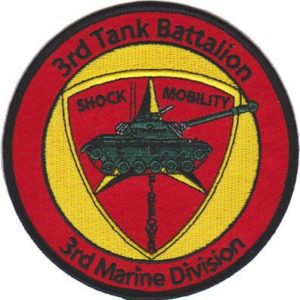 3rd Tank Battalion Patch