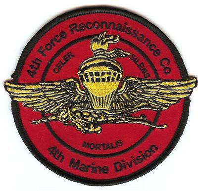 4th Force Recon Company Patch