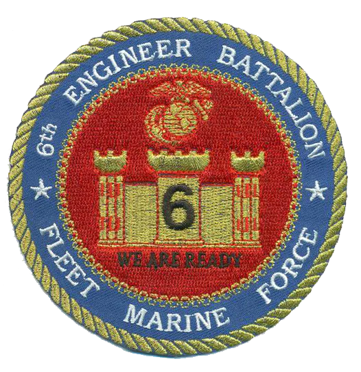 usmc 6th esb engineer support bn patch