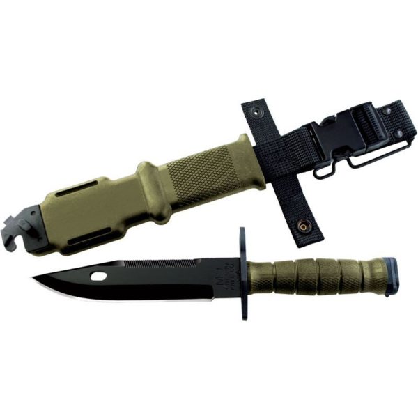 military army m9 bayonet with sheath