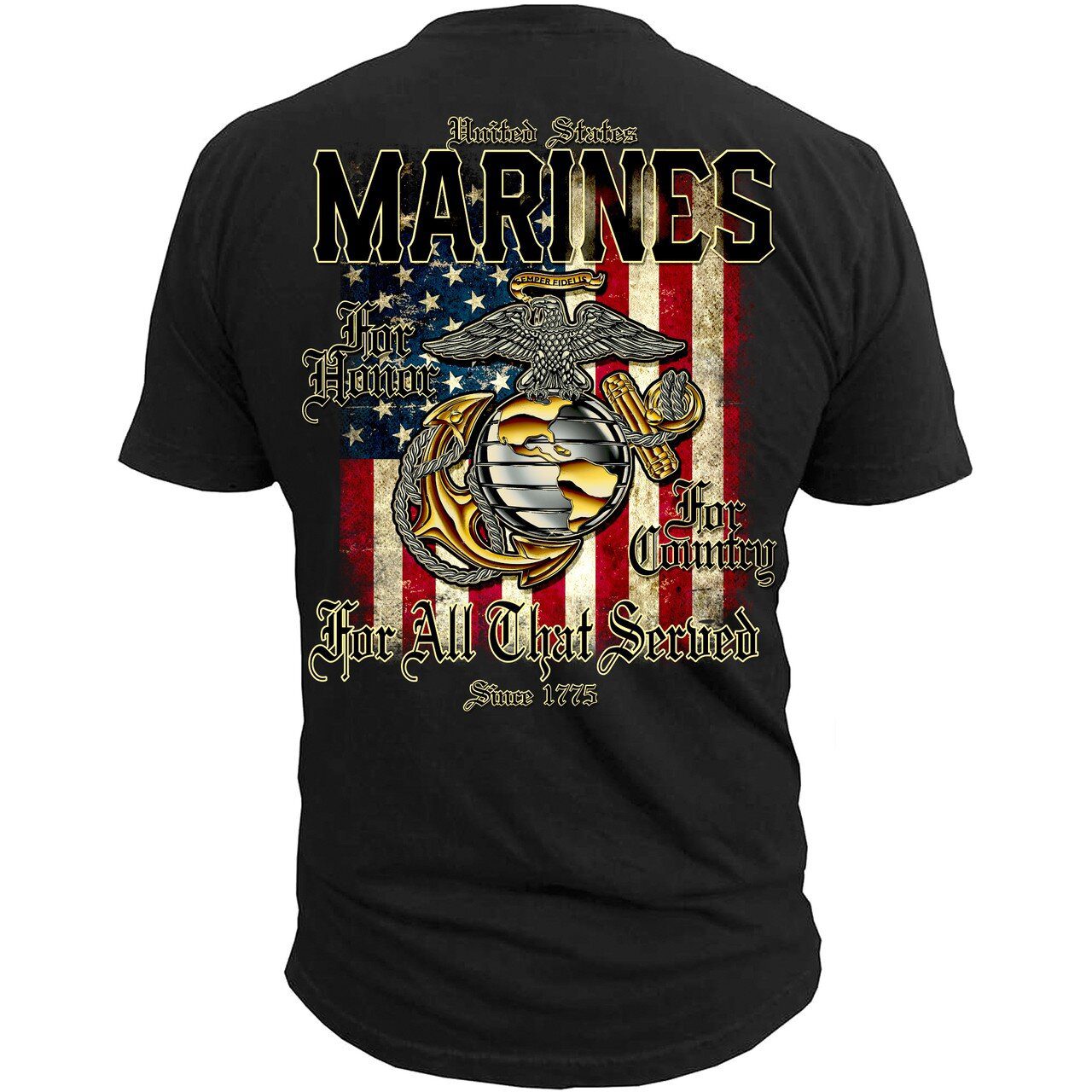 usmc marines for all that served shirt
