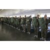 usmc marines holding seabag duffel bag