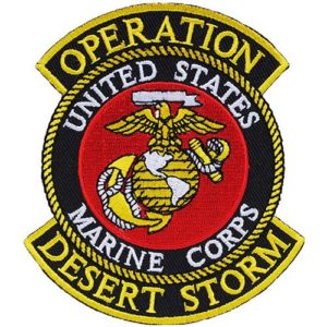 United States Marine Corps Operation Desert Storm Veteran Patch