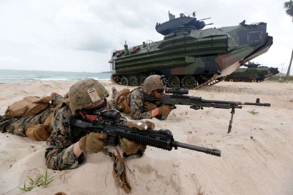 Amphibious Assault with Marine Corps