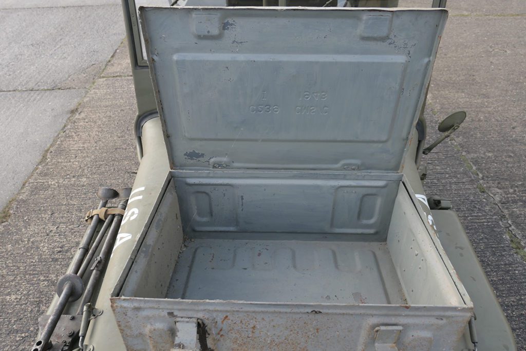 a Jeep box, perfect for a bug-out box