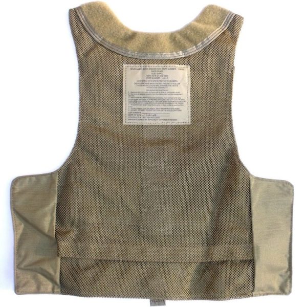 BAE New Releasable Body Armor Vest Back