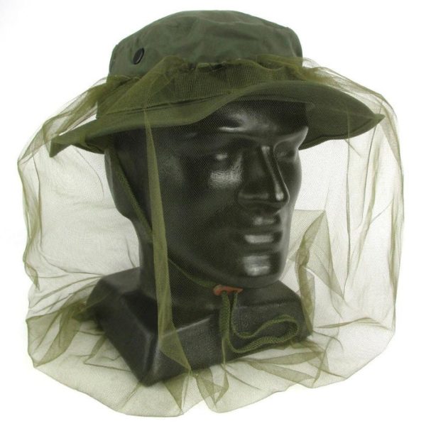 USGI OD Green Mosquito Net for Boonie Cover and Helmet
