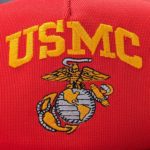 Marine Corps logo red and gold USMC and EGA