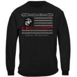 USMC Long Sleeve Shirt Thin Red Line Front